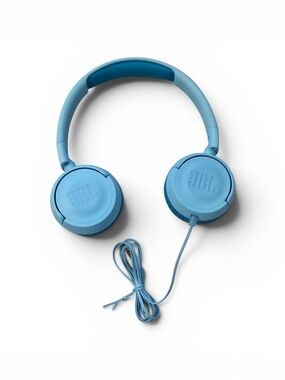 JBL Wired On-Ear Headphones — Sky Blue